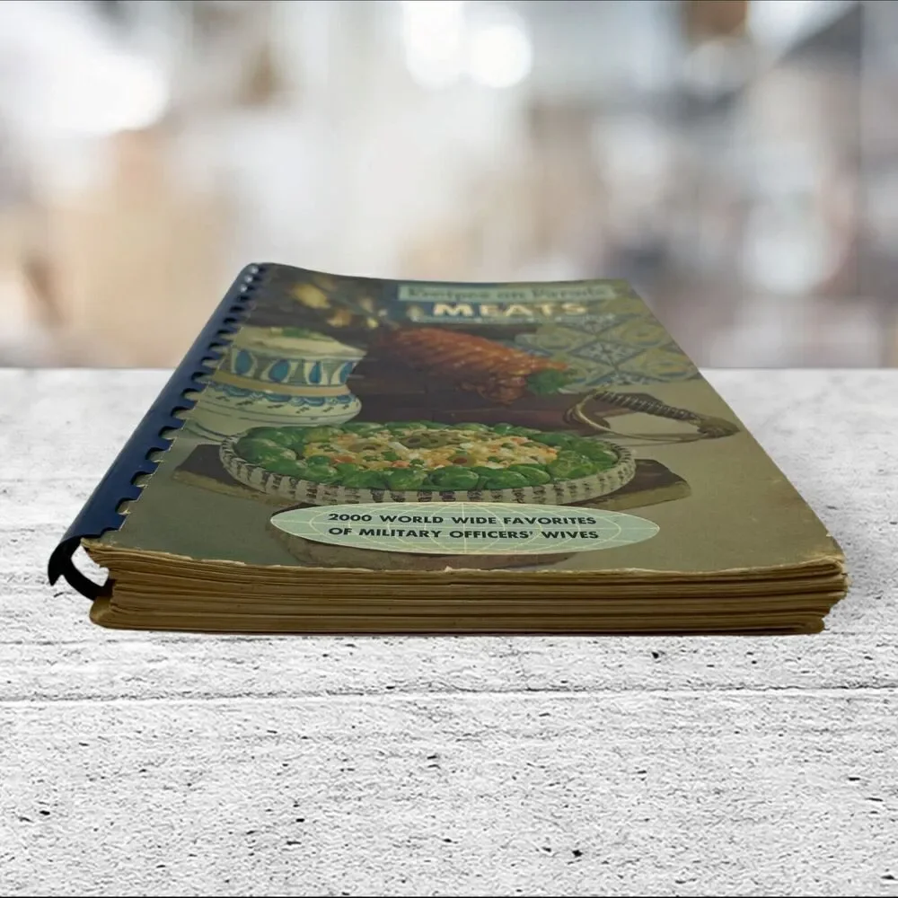 COOK BOOK 1964 meats